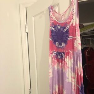 Kid dress to shorter in front, longer back highlow